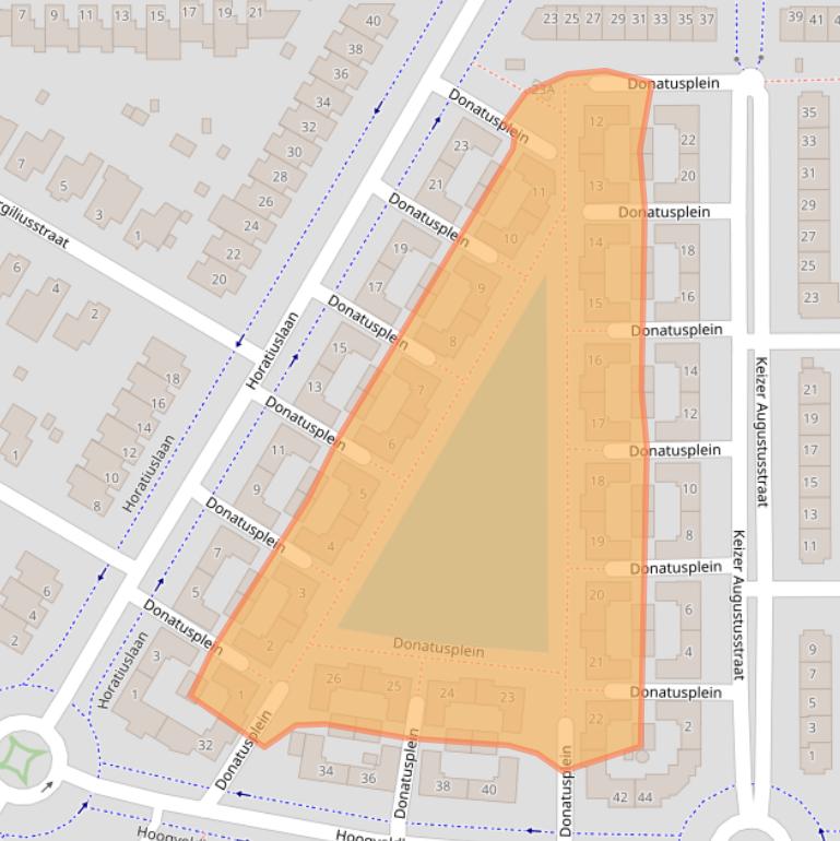Kaart van postcodegebied 6135JV.