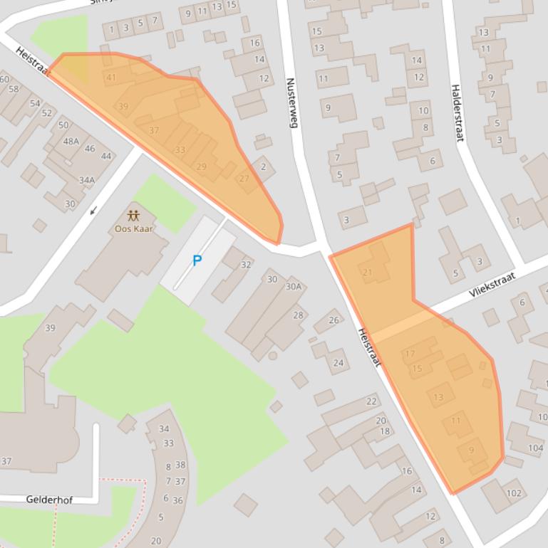 Kaart van postcodegebied 6136BA.