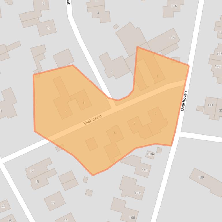 Kaart van postcodegebied 6136BG.