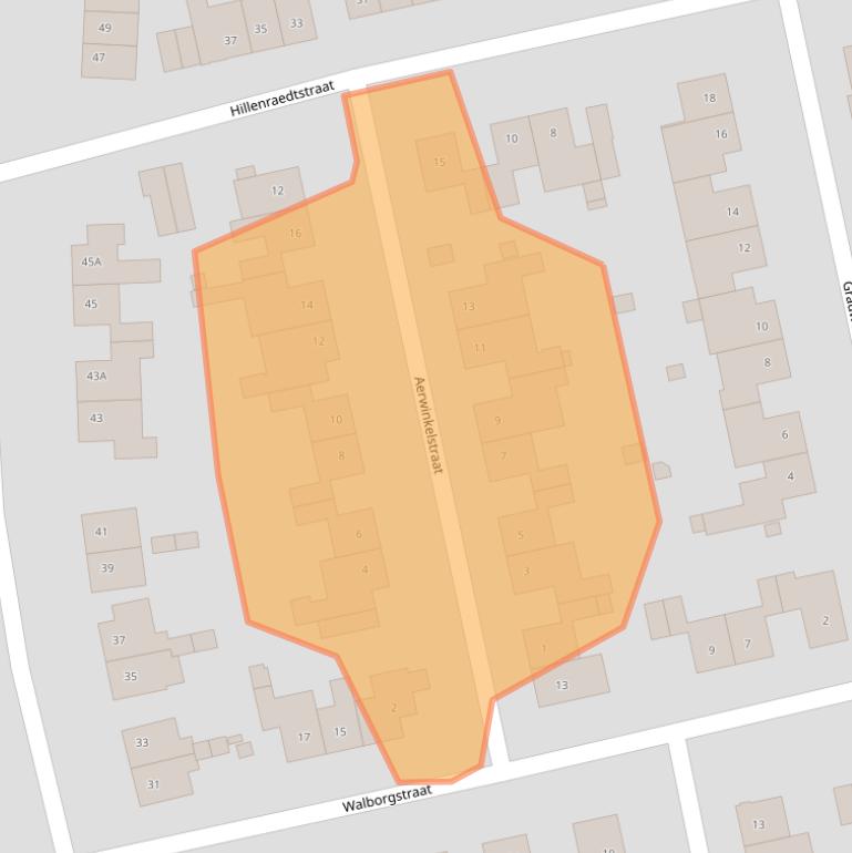 Kaart van postcodegebied 6136BN.