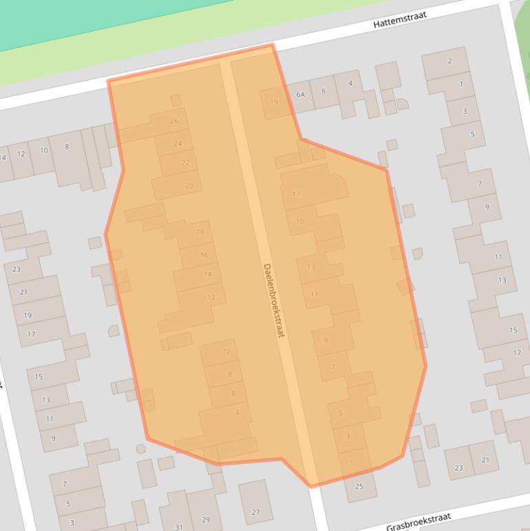 Kaart van postcodegebied 6136CA.