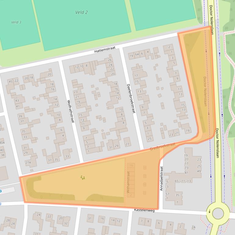 Kaart van postcodegebied 6136CP.