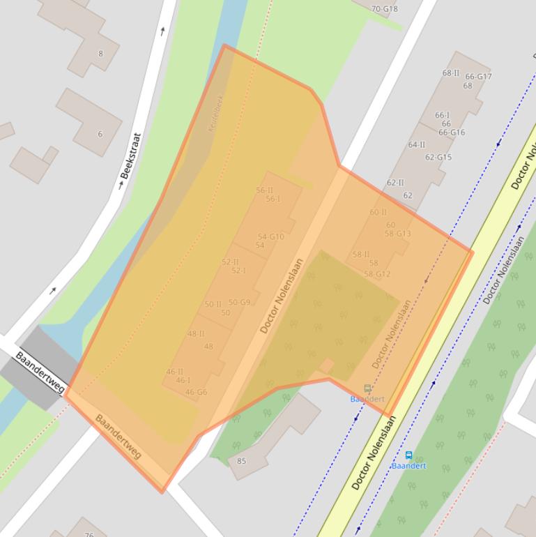 Kaart van postcodegebied 6136GP.