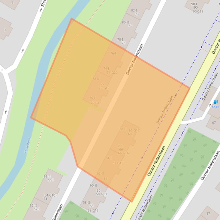 Kaart van postcodegebied 6136GR.