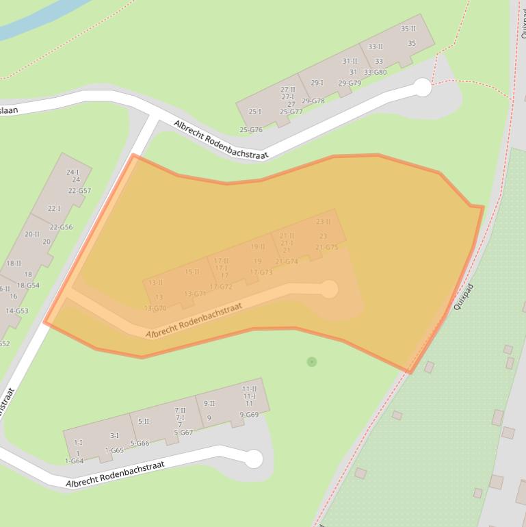 Kaart van postcodegebied 6136HB.