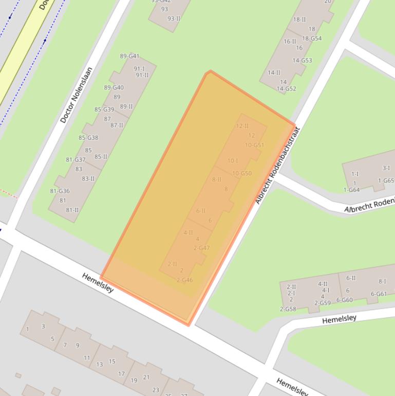 Kaart van postcodegebied 6136HD.