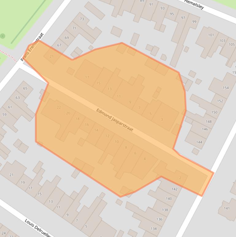 Kaart van postcodegebied 6136JK.