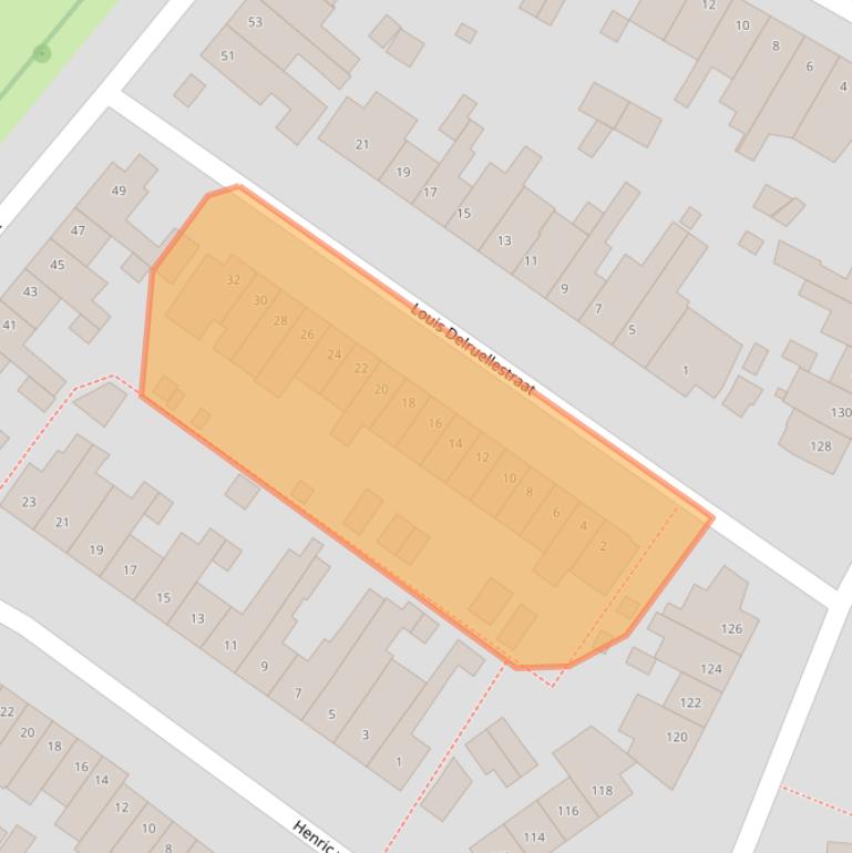 Kaart van postcodegebied 6136JM.