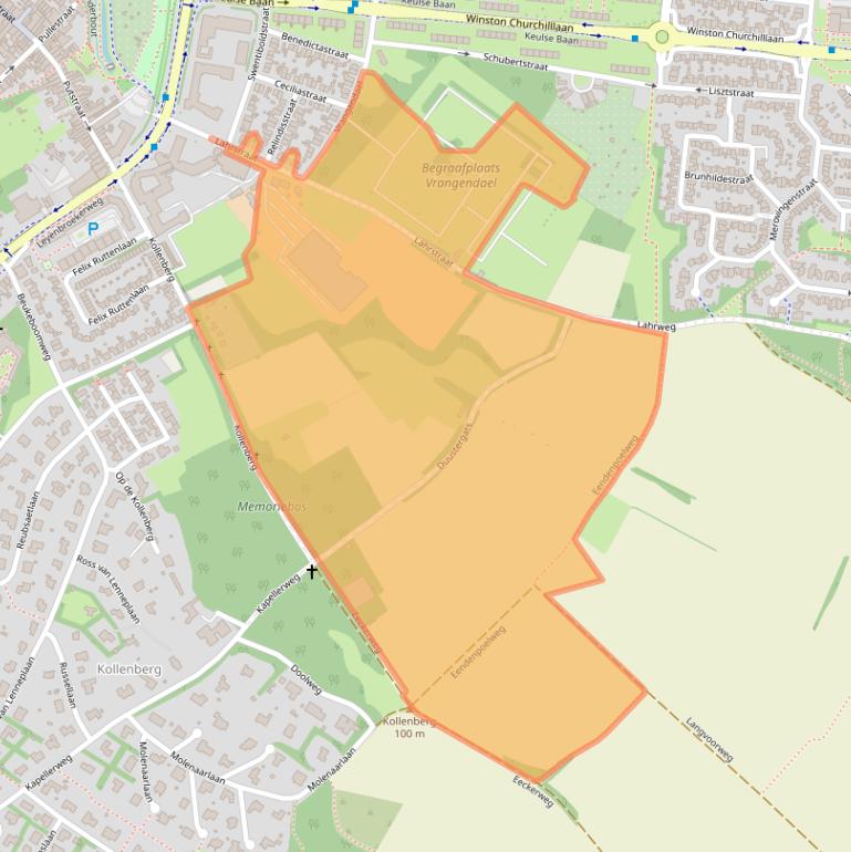 Kaart van postcodegebied 6137AD.