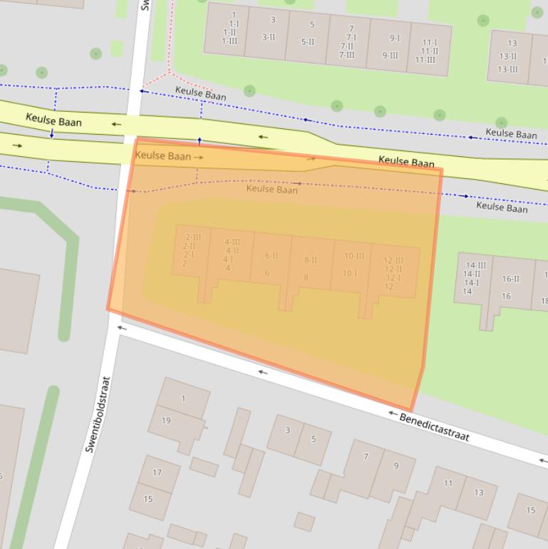 Kaart van postcodegebied 6137AK.