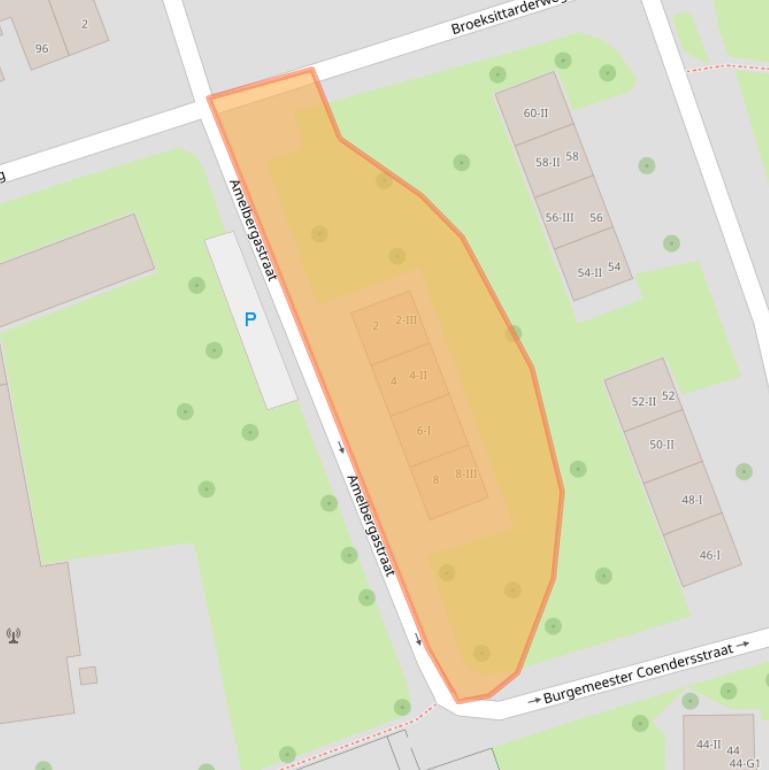 Kaart van postcodegebied 6137AP.