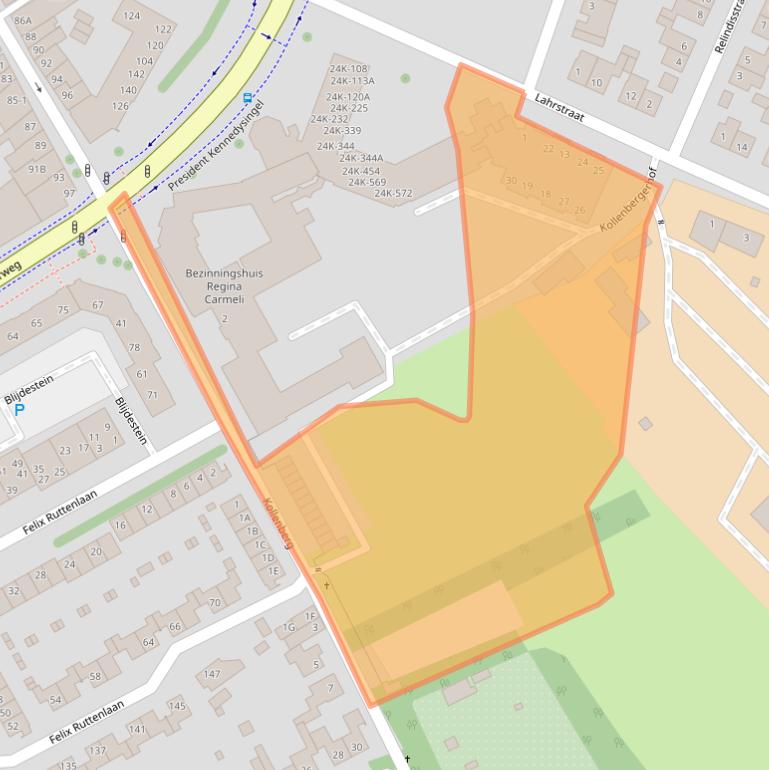 Kaart van postcodegebied 6137AW.