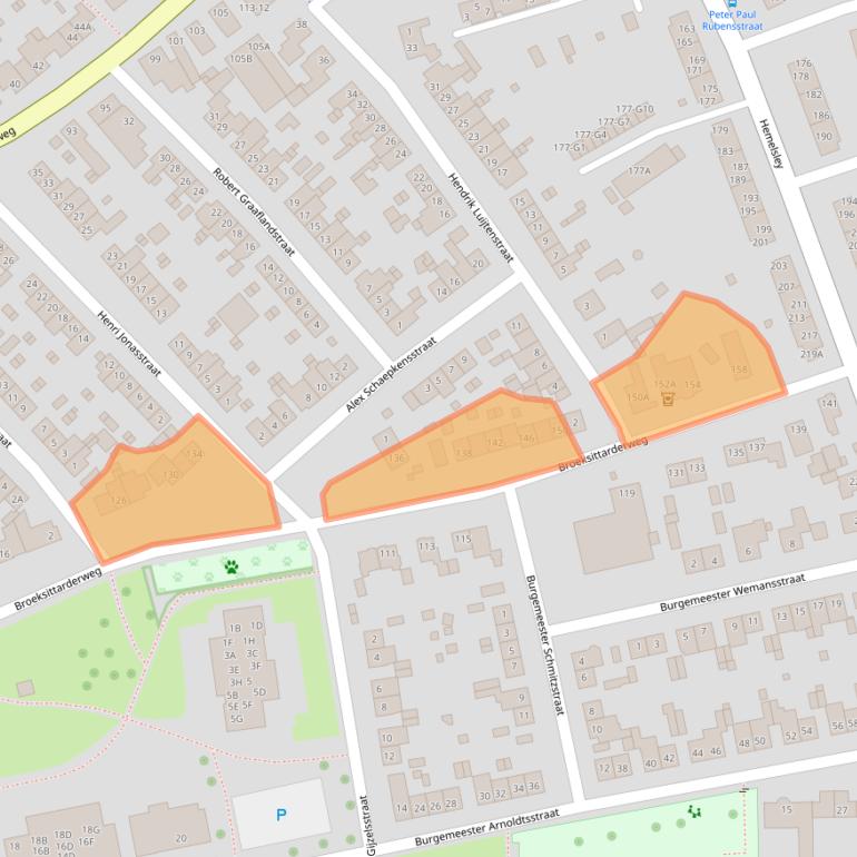Kaart van postcodegebied 6137BL.