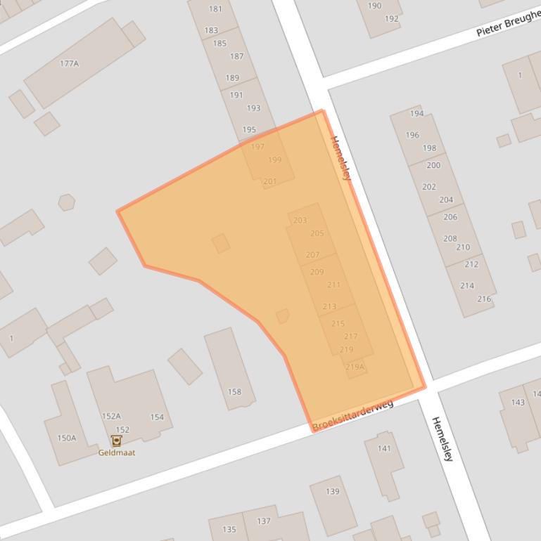 Kaart van postcodegebied 6137BP.