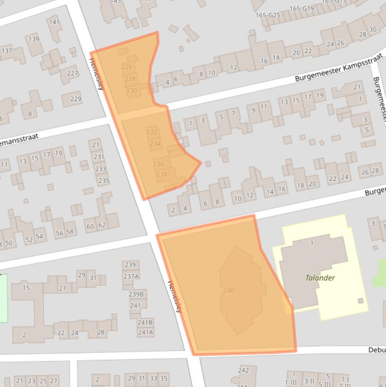 Kaart van postcodegebied 6137BV.
