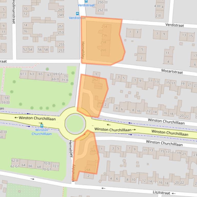 Kaart van postcodegebied 6137BX.