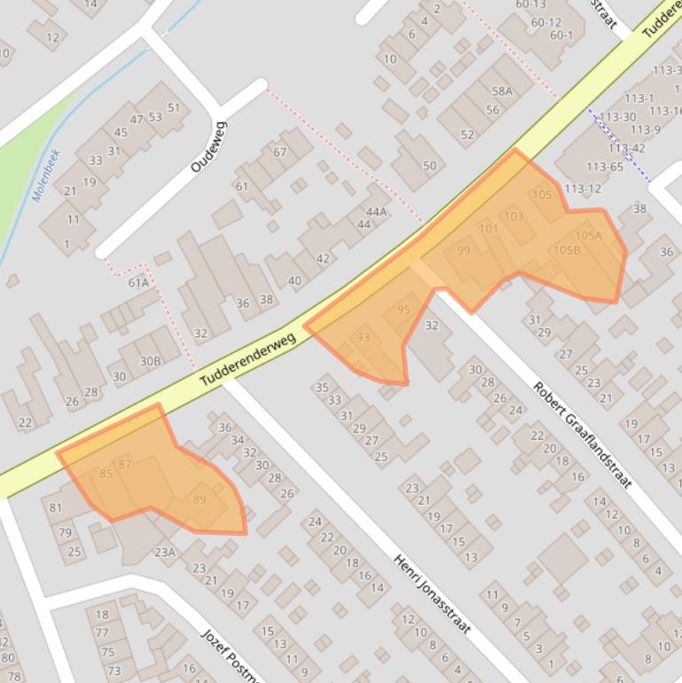 Kaart van postcodegebied 6137CB.