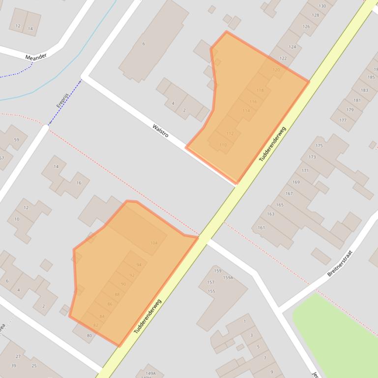 Kaart van postcodegebied 6137CH.