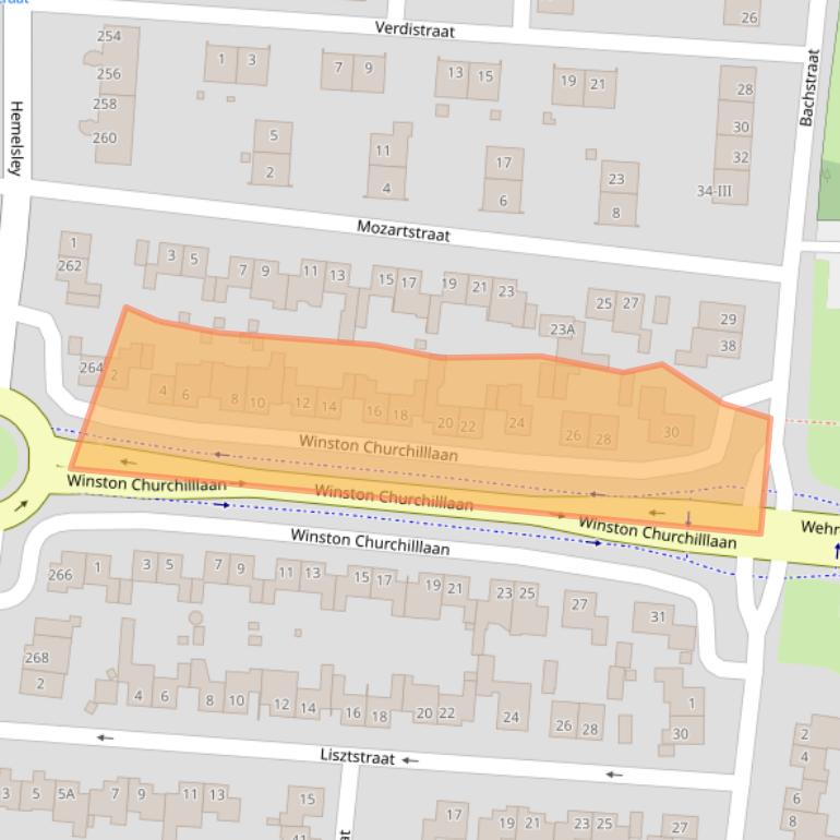 Kaart van postcodegebied 6137EB.