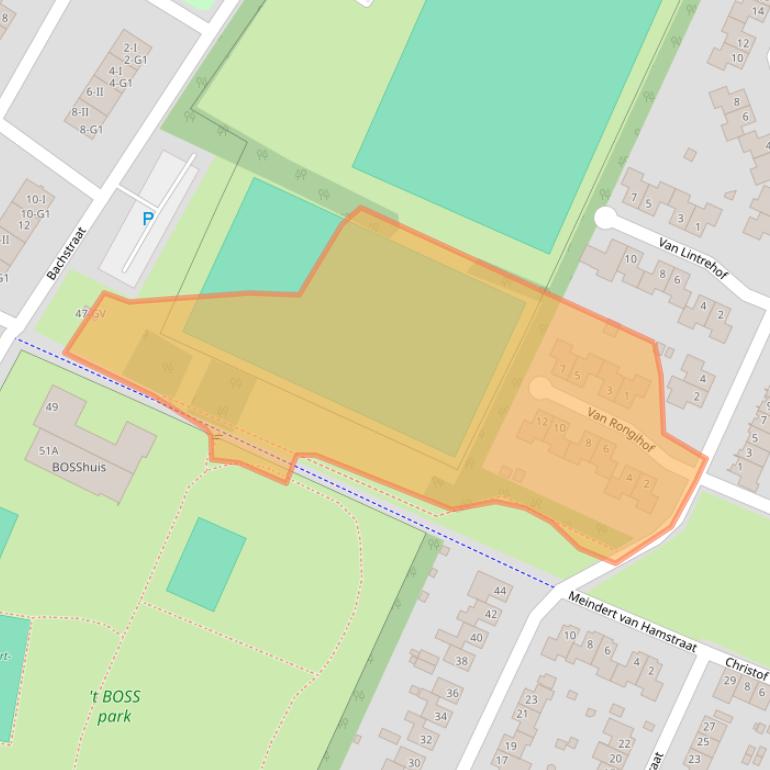 Kaart van postcodegebied 6137HH.