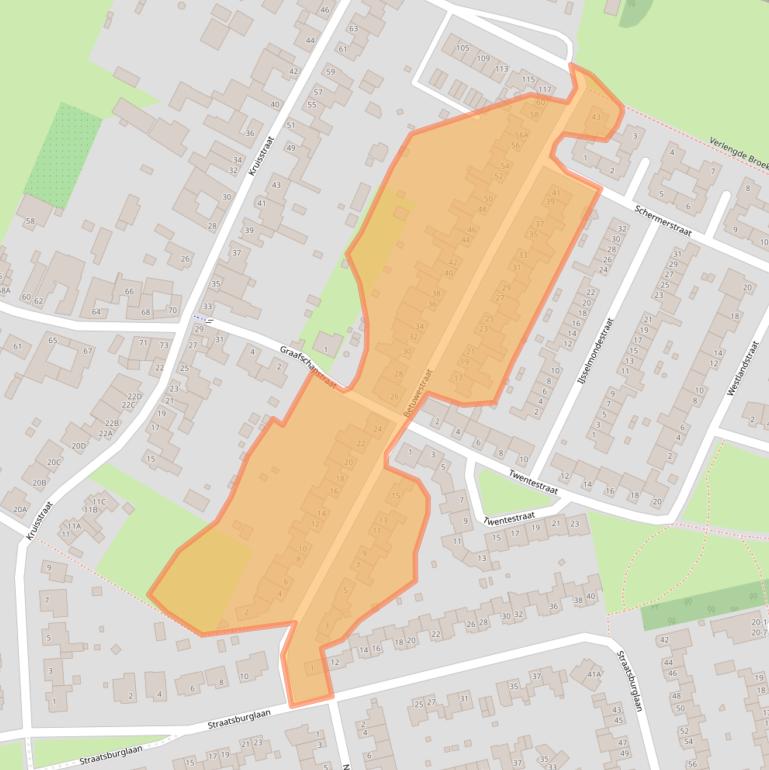 Kaart van postcodegebied 6137KB.