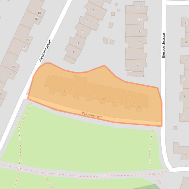 Kaart van postcodegebied 6137KG.