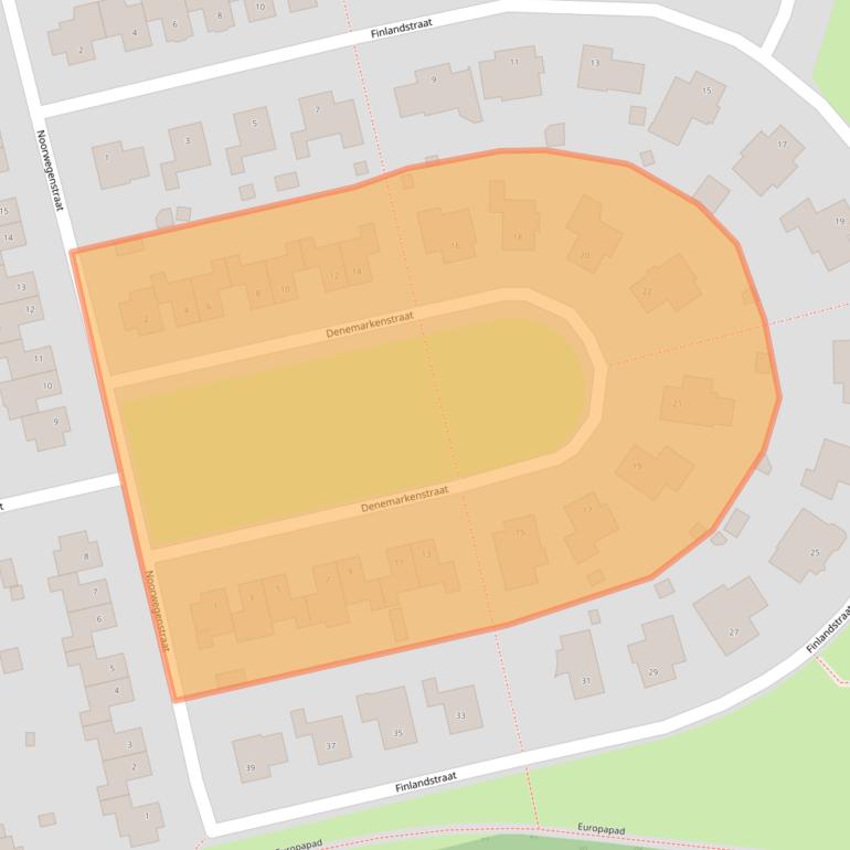 Kaart van postcodegebied 6137KT.