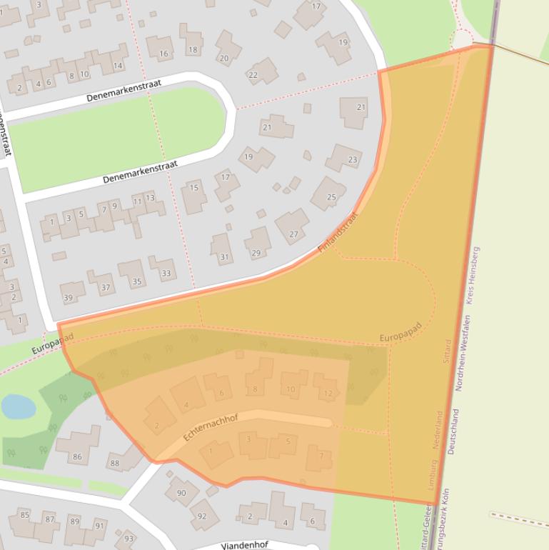 Kaart van postcodegebied 6137LH.