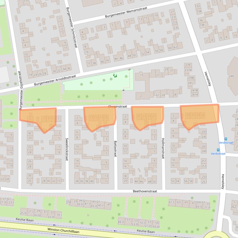 Kaart van postcodegebied 6137PG.