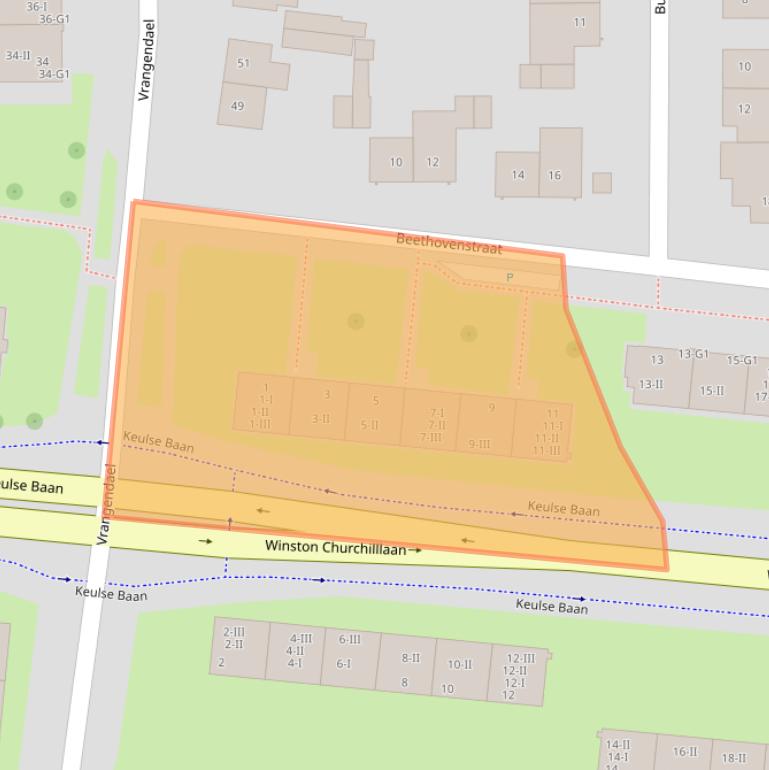 Kaart van postcodegebied 6137PR.