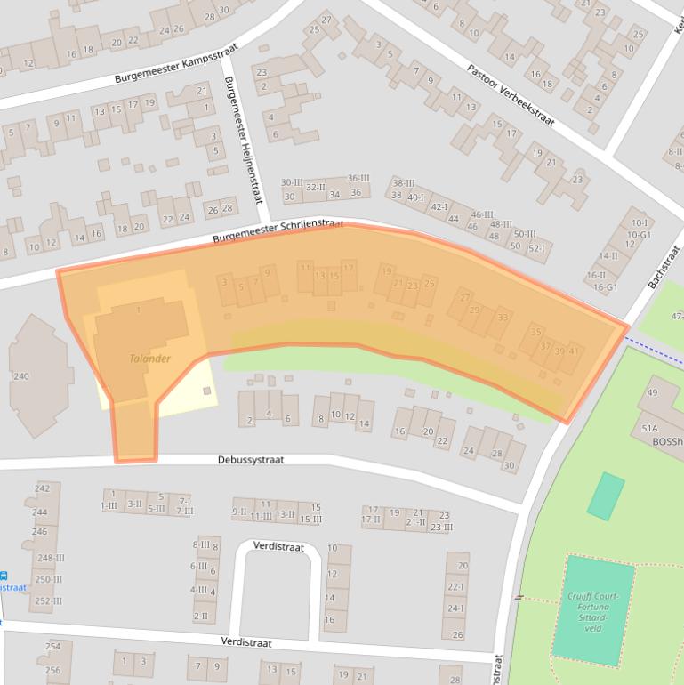 Kaart van postcodegebied 6137RP.