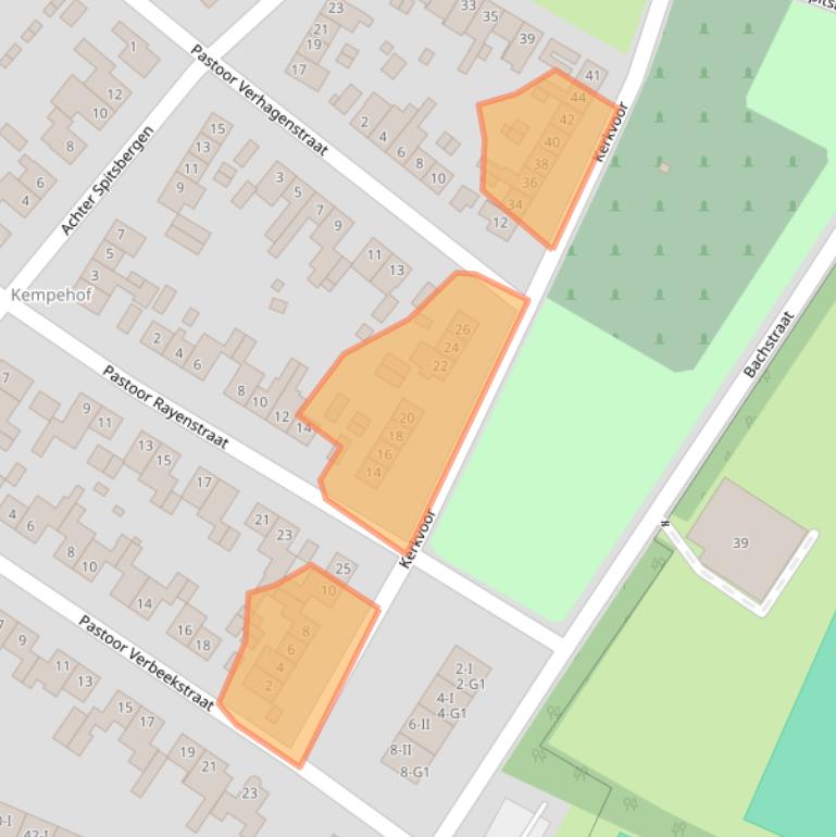 Kaart van postcodegebied 6137SC.