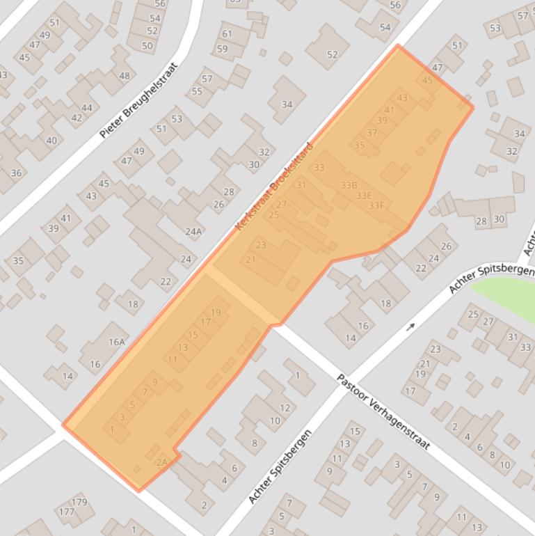 Kaart van postcodegebied 6137SL.