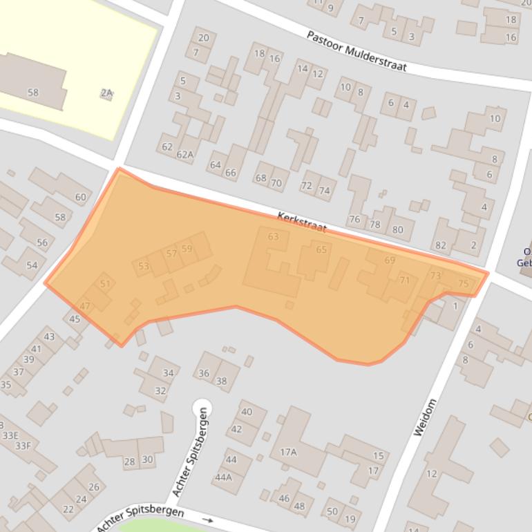 Kaart van postcodegebied 6137SM.