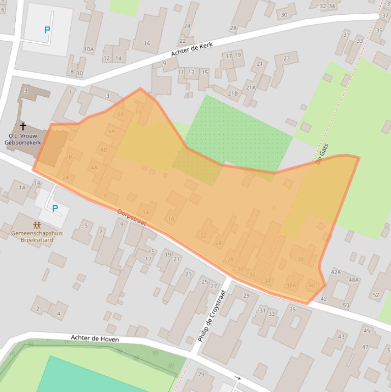 Kaart van postcodegebied 6137SV.