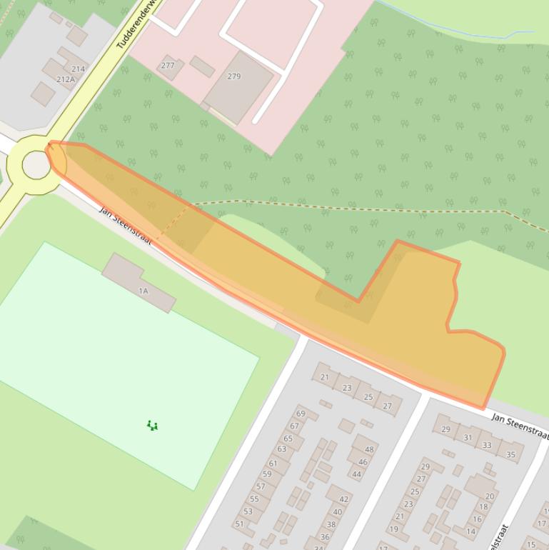 Kaart van postcodegebied 6137VC.