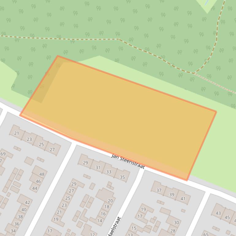 Kaart van postcodegebied 6137VD.