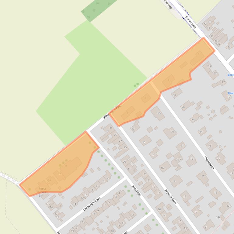 Kaart van postcodegebied 6141BL.