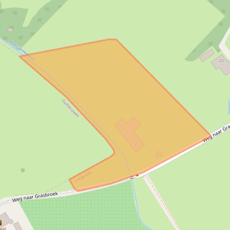 Kaart van postcodegebied 6141CJ.