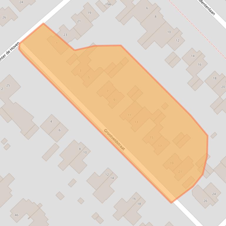 Kaart van postcodegebied 6141LV.