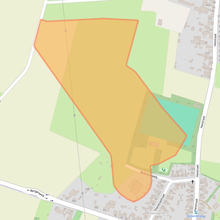 Kaart van postcodegebied 6142AB.
