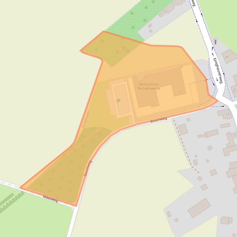 Kaart van postcodegebied 6142AD.