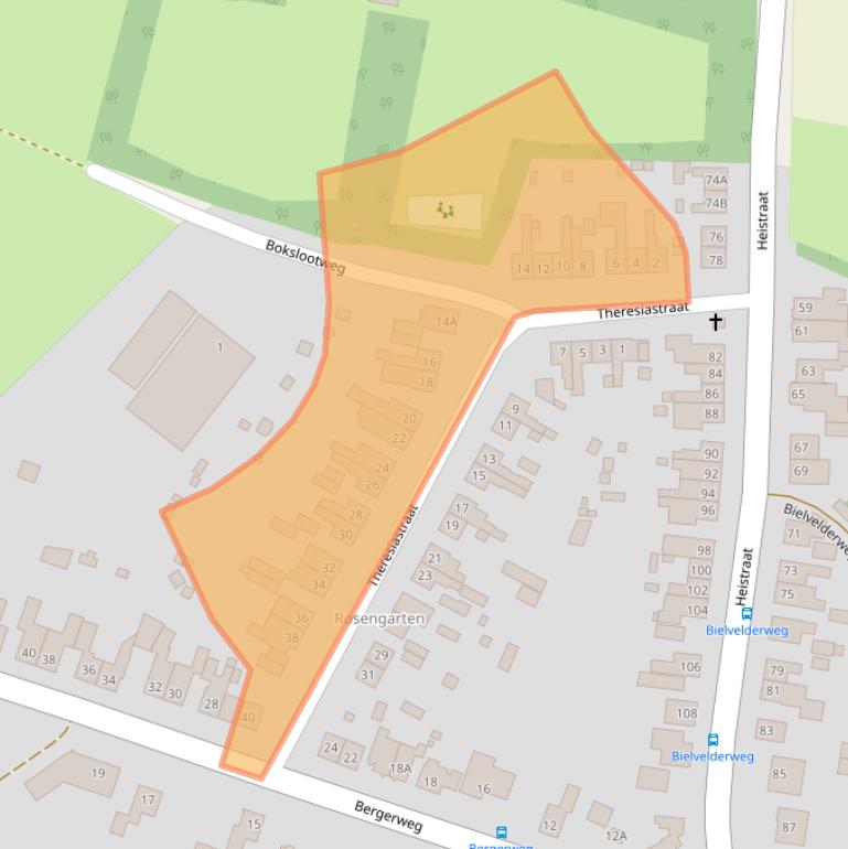 Kaart van postcodegebied 6142AH.