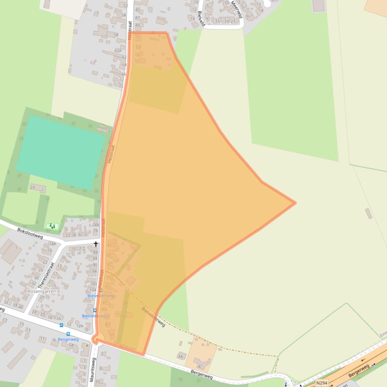 Kaart van postcodegebied 6142AK.
