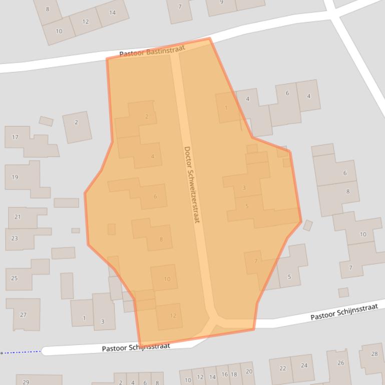 Kaart van postcodegebied 6142BL.