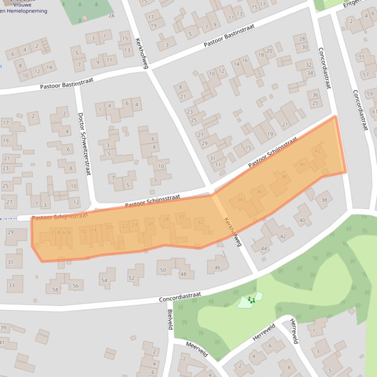Kaart van postcodegebied 6142BN.