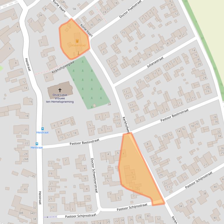 Kaart van postcodegebied 6142BR.