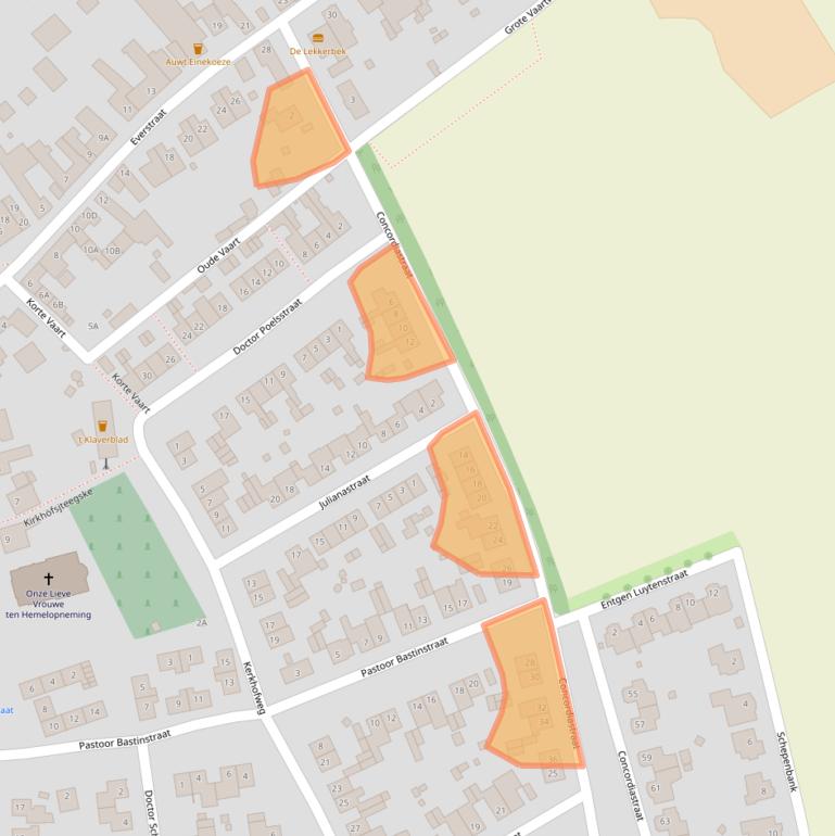 Kaart van postcodegebied 6142BV.