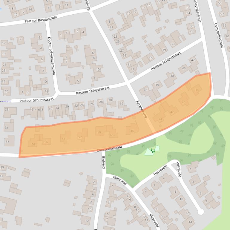Kaart van postcodegebied 6142BW.
