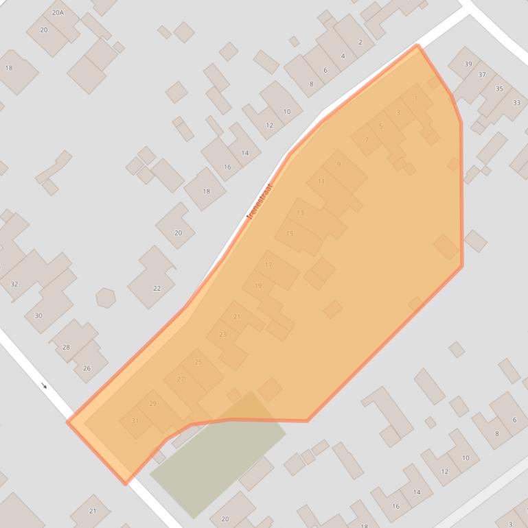 Kaart van postcodegebied 6151AT.